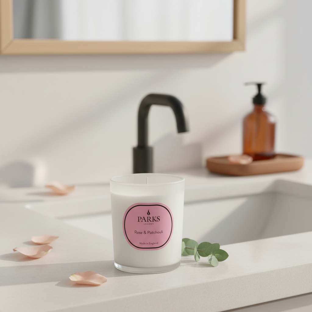 Rose & Patchouli Candle — 180g