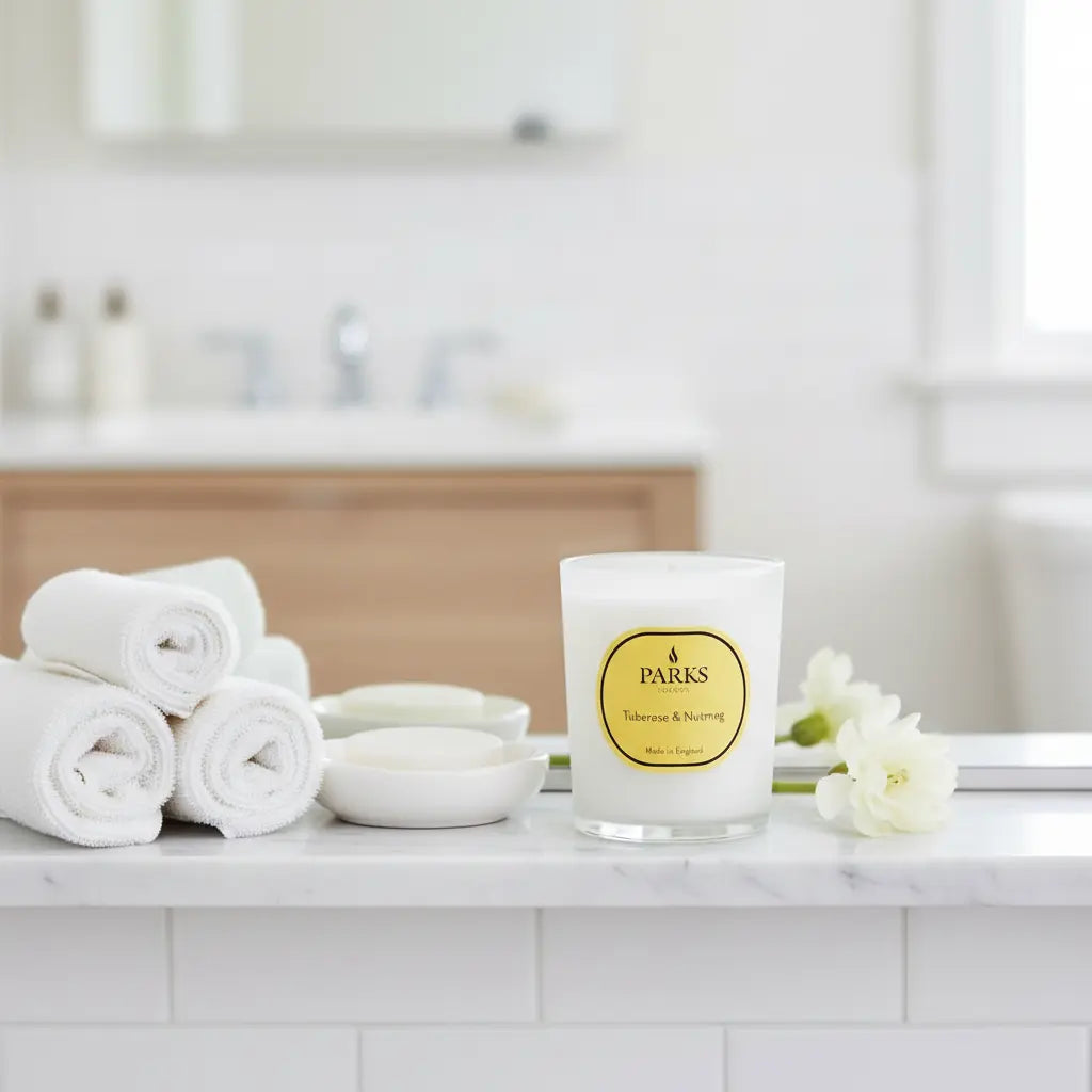 Tuberose & Nutmeg Candle — 180g Parks Candles