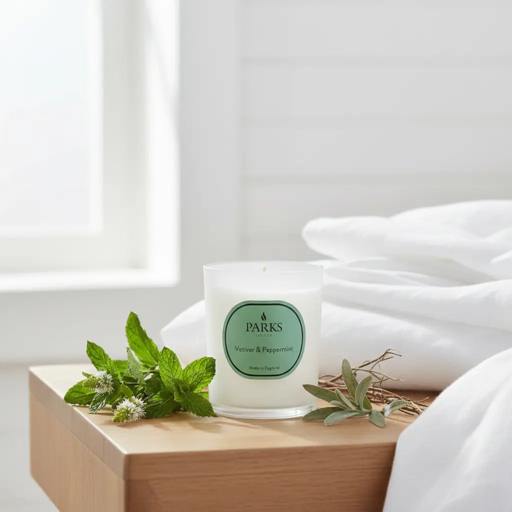 Vetiver & Peppermint Candle — 180g
