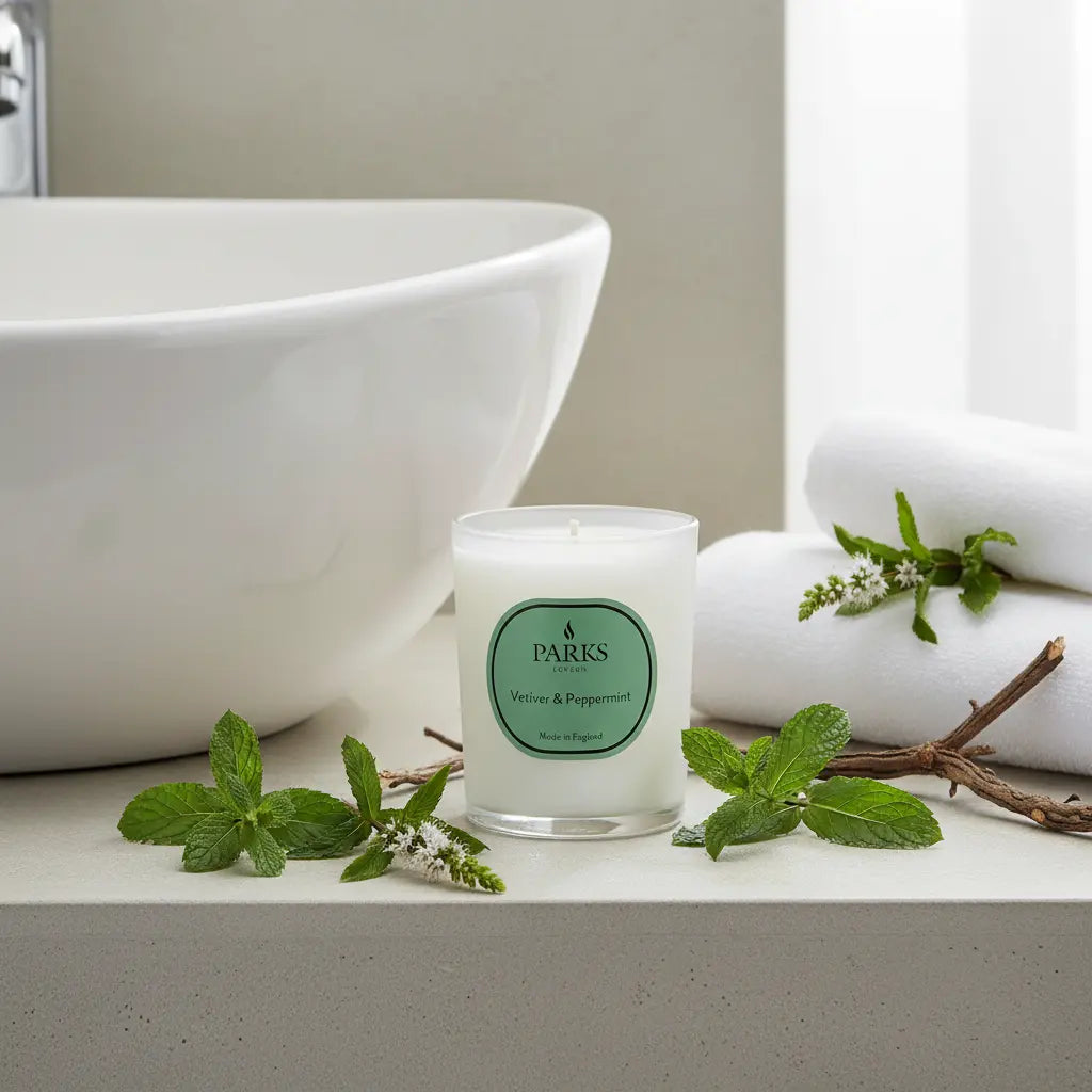Vetiver & Peppermint Candle — 180g