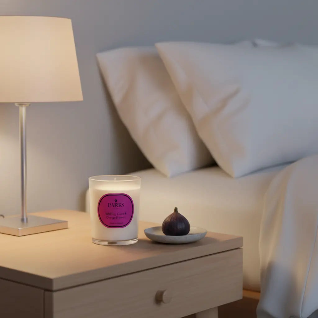 Wild Fig, Cassis & Orange Blossom Candle — 180g Parks Candles