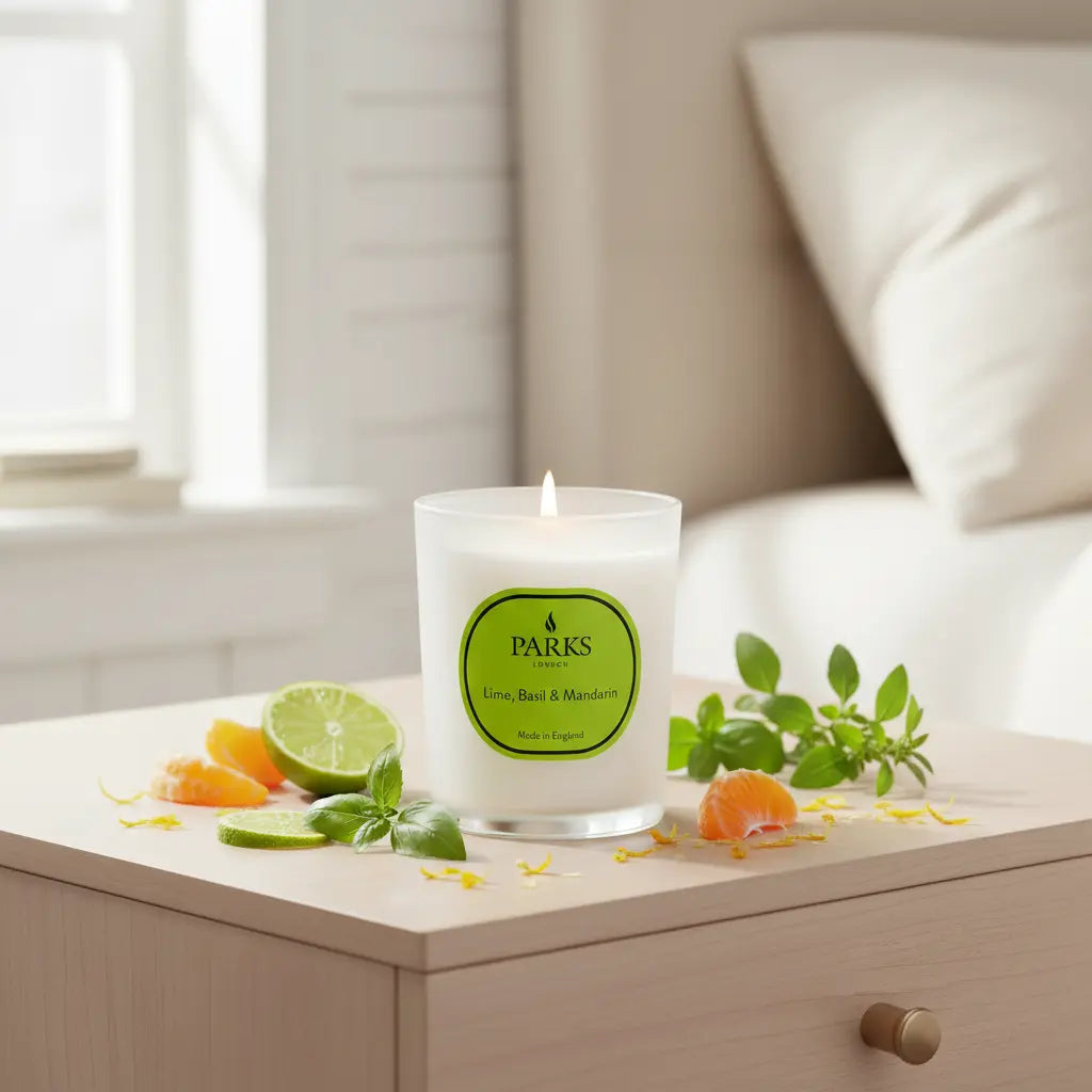 Lime, Basil & Mandarin Candle — 180g