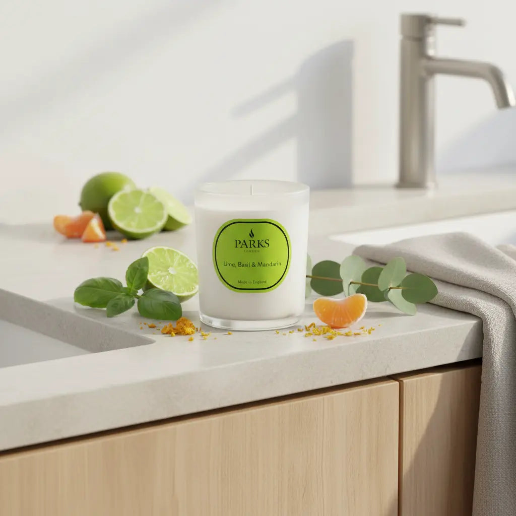 Lime, Basil & Mandarin Candle — 180g