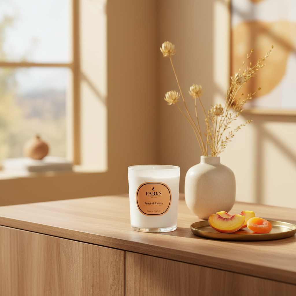 Peach & Amyris Candle — 180g