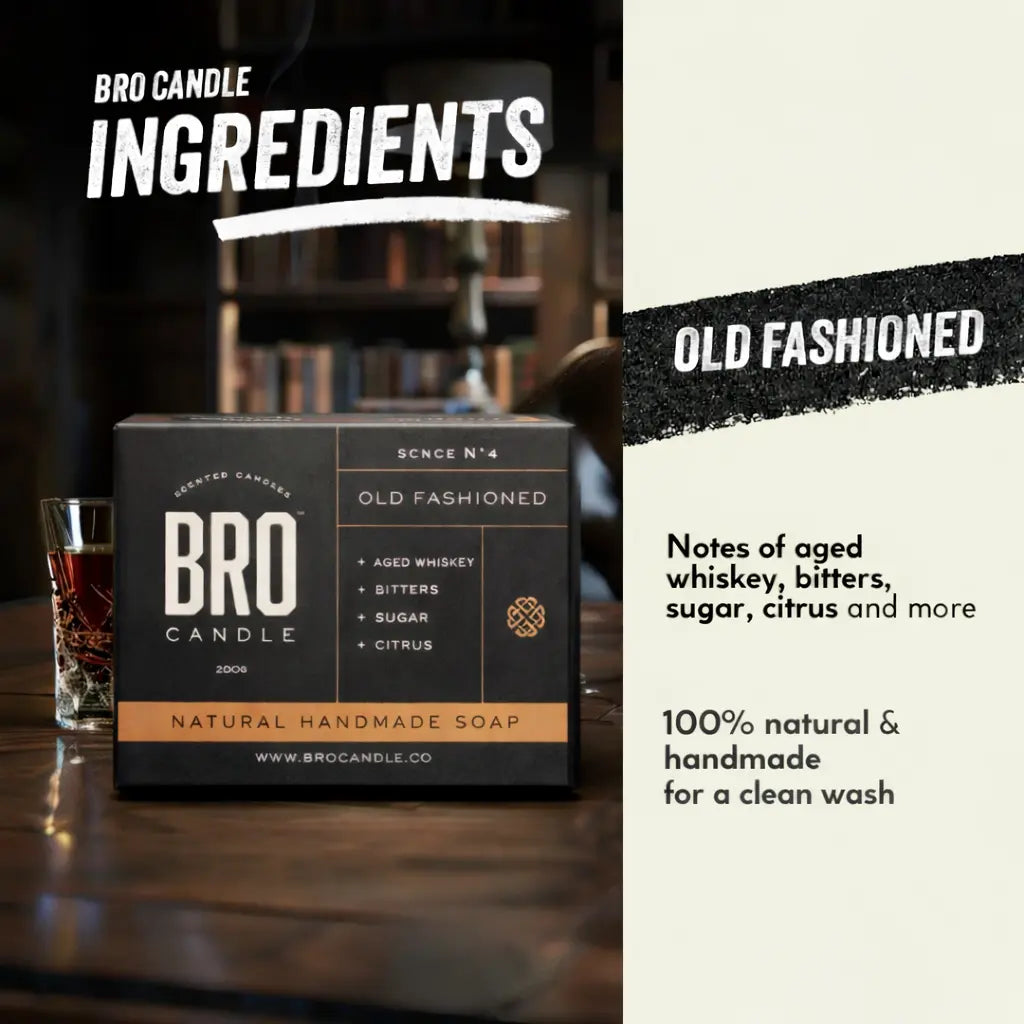 The Old Fashioned Soap Bro Candle