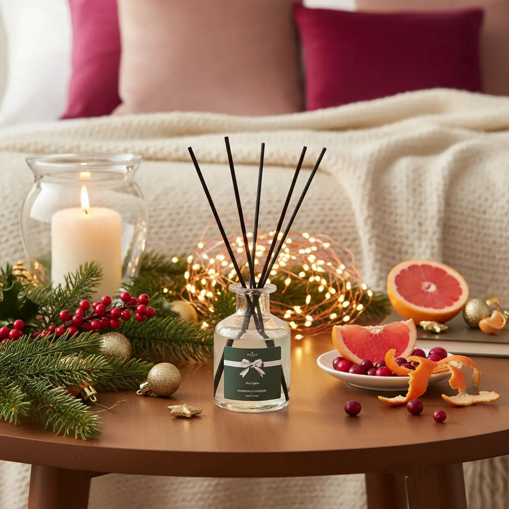 Sparkling Cranberries Reed Diffuser — 100ml Parks Candles