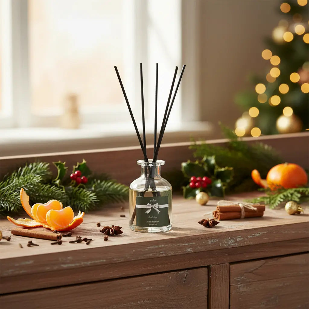 Spiced Mandarin Reed Diffuser — 100ml Parks Candles