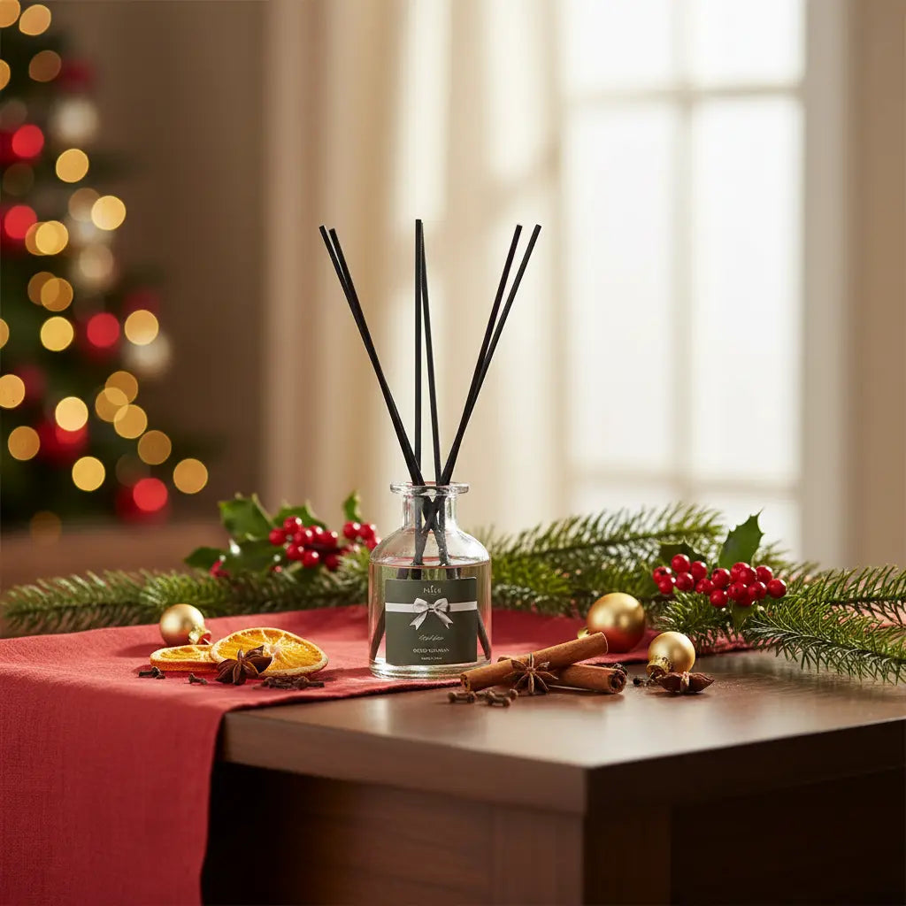 Spiced Mandarin Reed Diffuser — 100ml Parks Candles