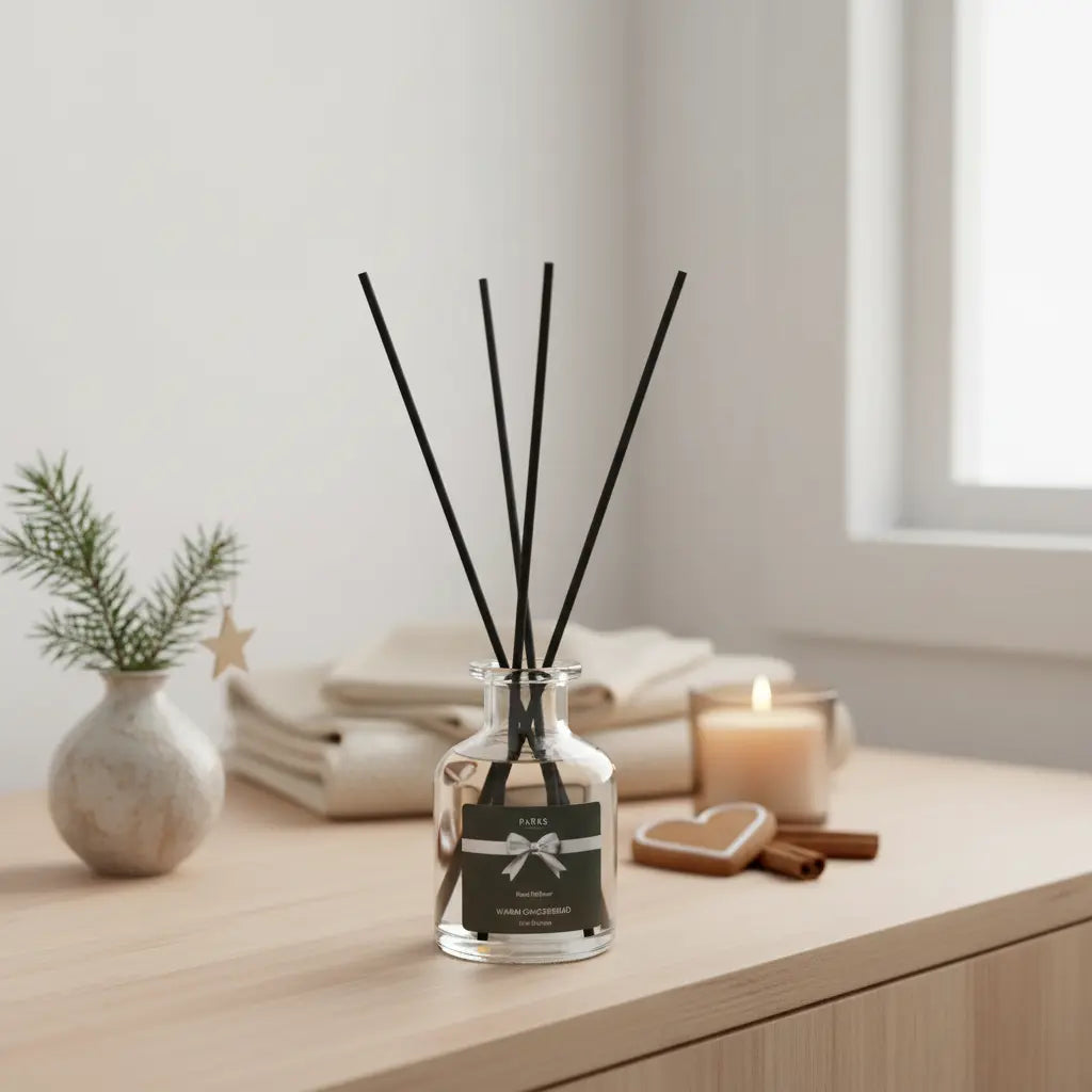 Warm Gingerbread Reed Diffuser — 100ml Parks Candles