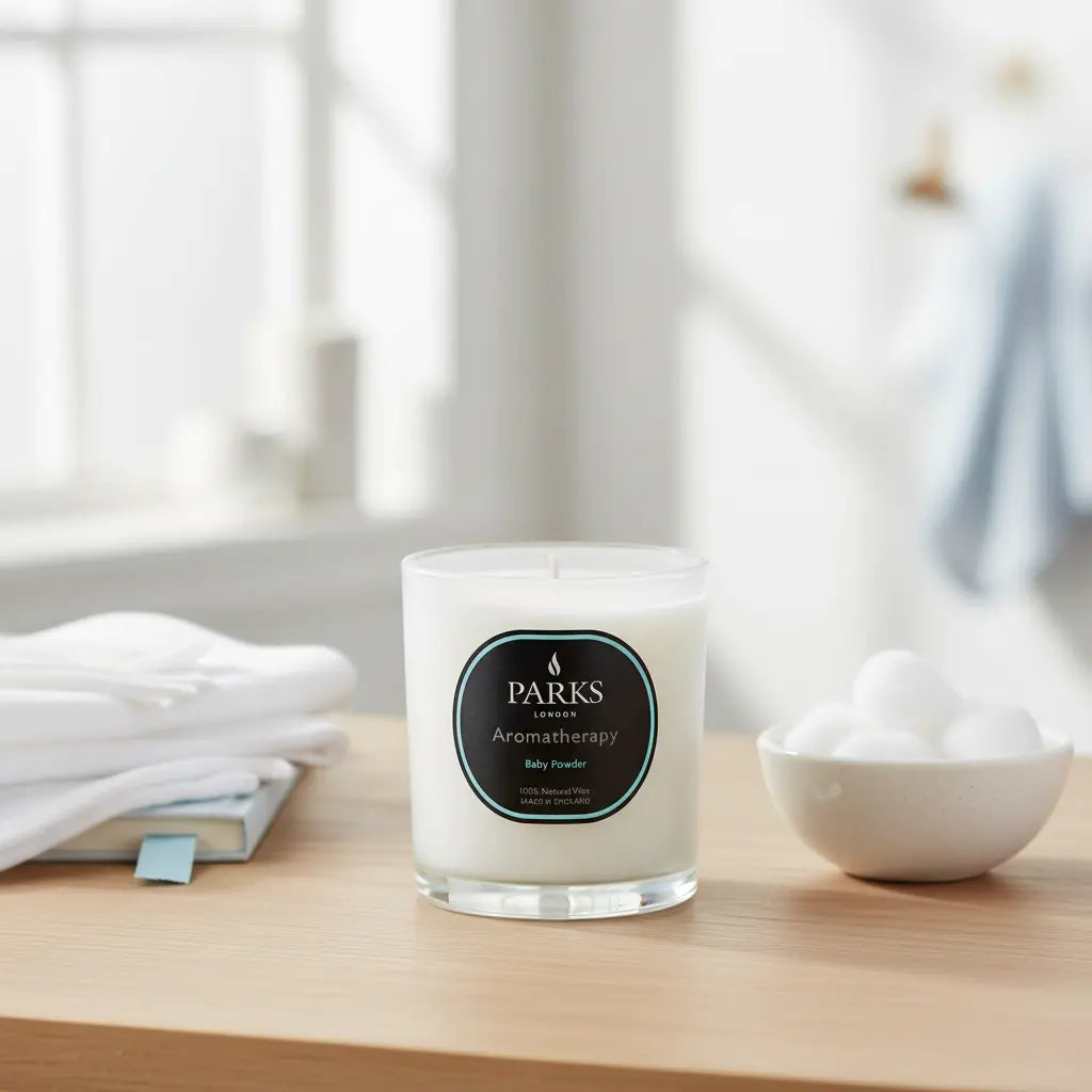 Baby Powder Candle — 220g Parks Candles