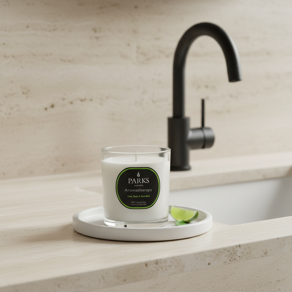 Lime, Basil & Mandarin Candle — 220g
