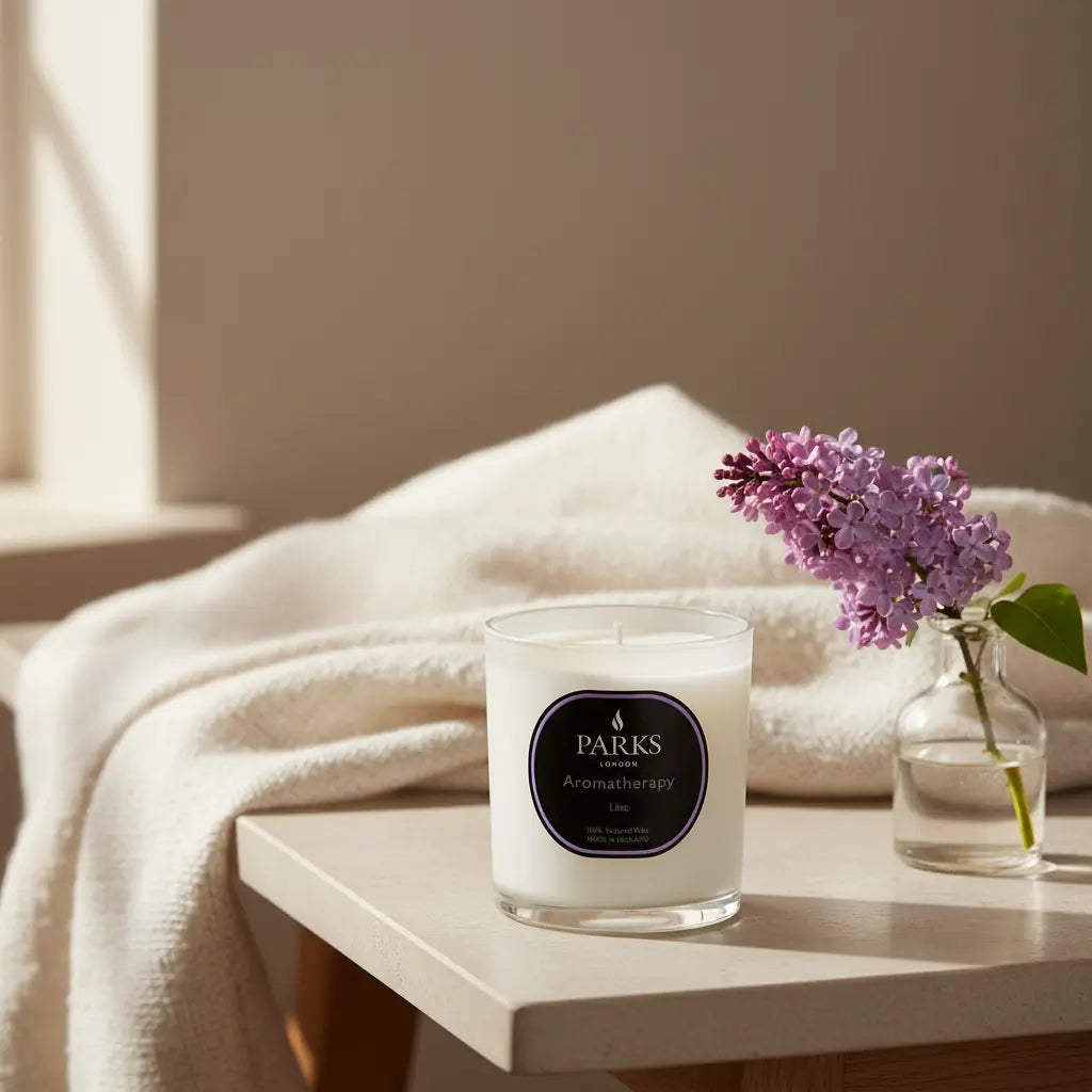 Lilac Candle — 220g Parks Candles