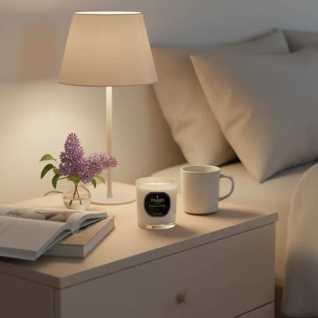 Lilac Candle — 220g Parks Candles