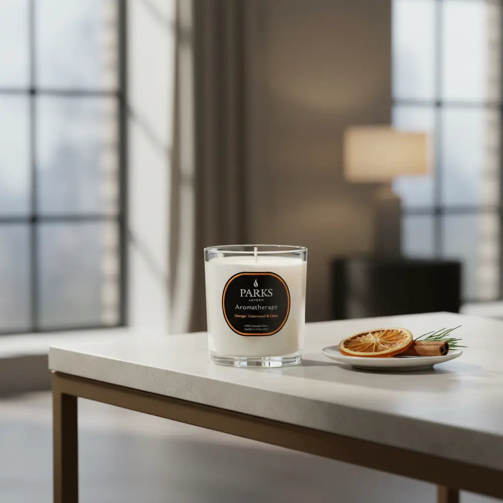 Orange Cedarwood Clove Candle — 220g Parks Candles
