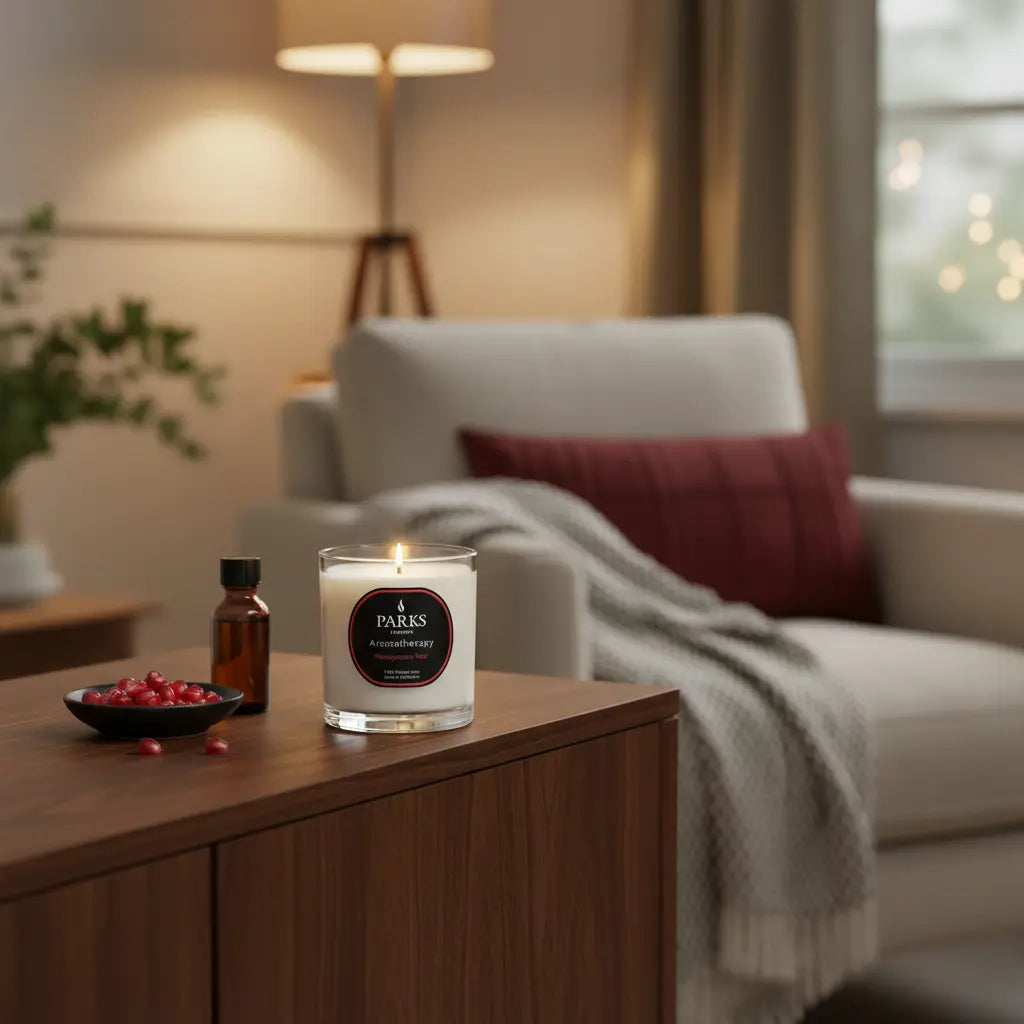 Pomegranate Noir Candle — 220g Parks Candles