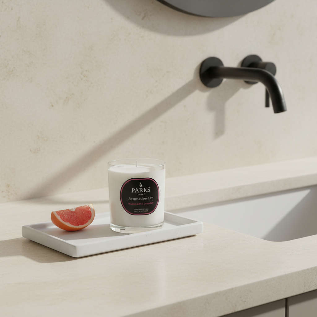 Rhubarb & Pink Grapefruit Candle — 220g