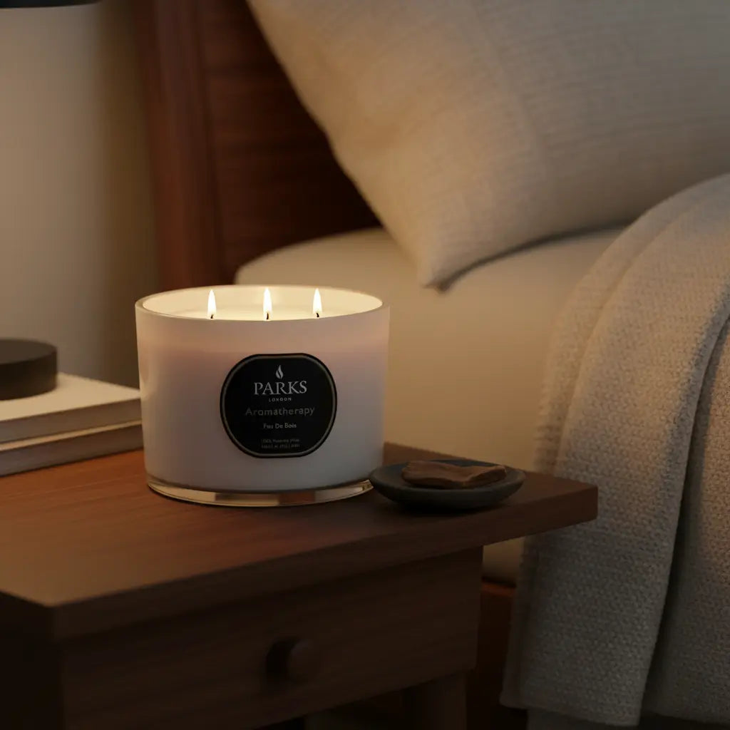 Feu de Bois 3 Wick Candle Parks Candles