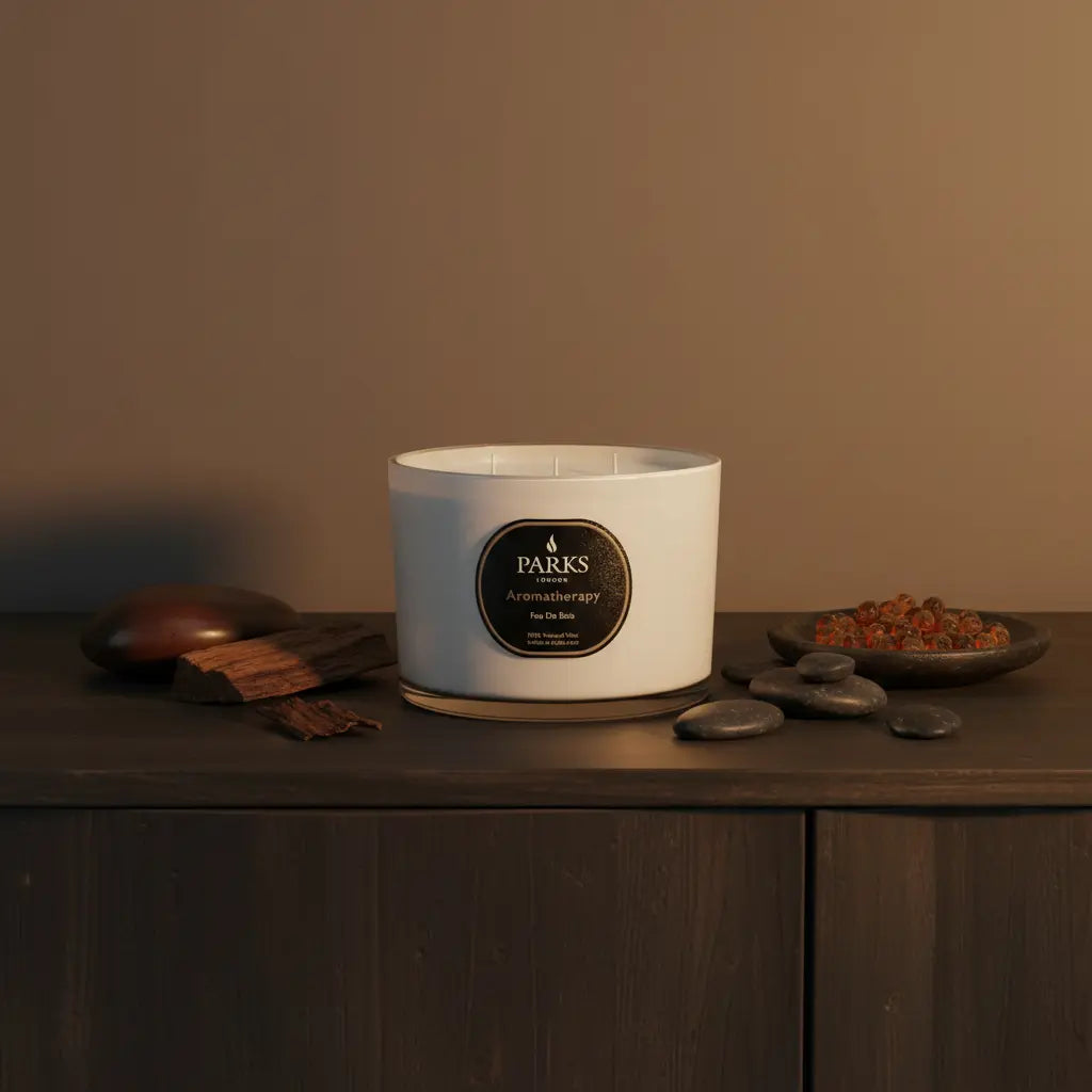 Feu de Bois 3 Wick Candle Parks Candles