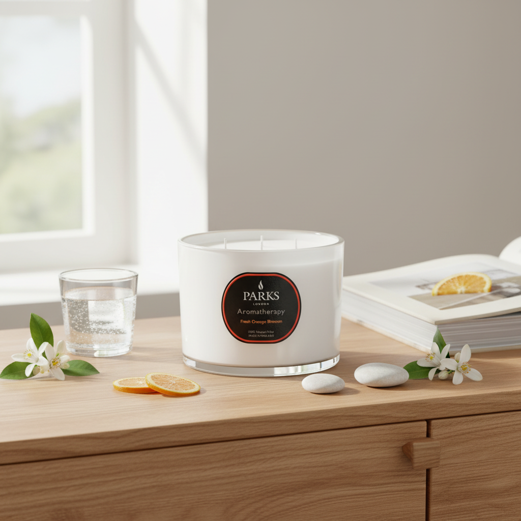 Fresh Orange Blossom 3 Wick Candle
