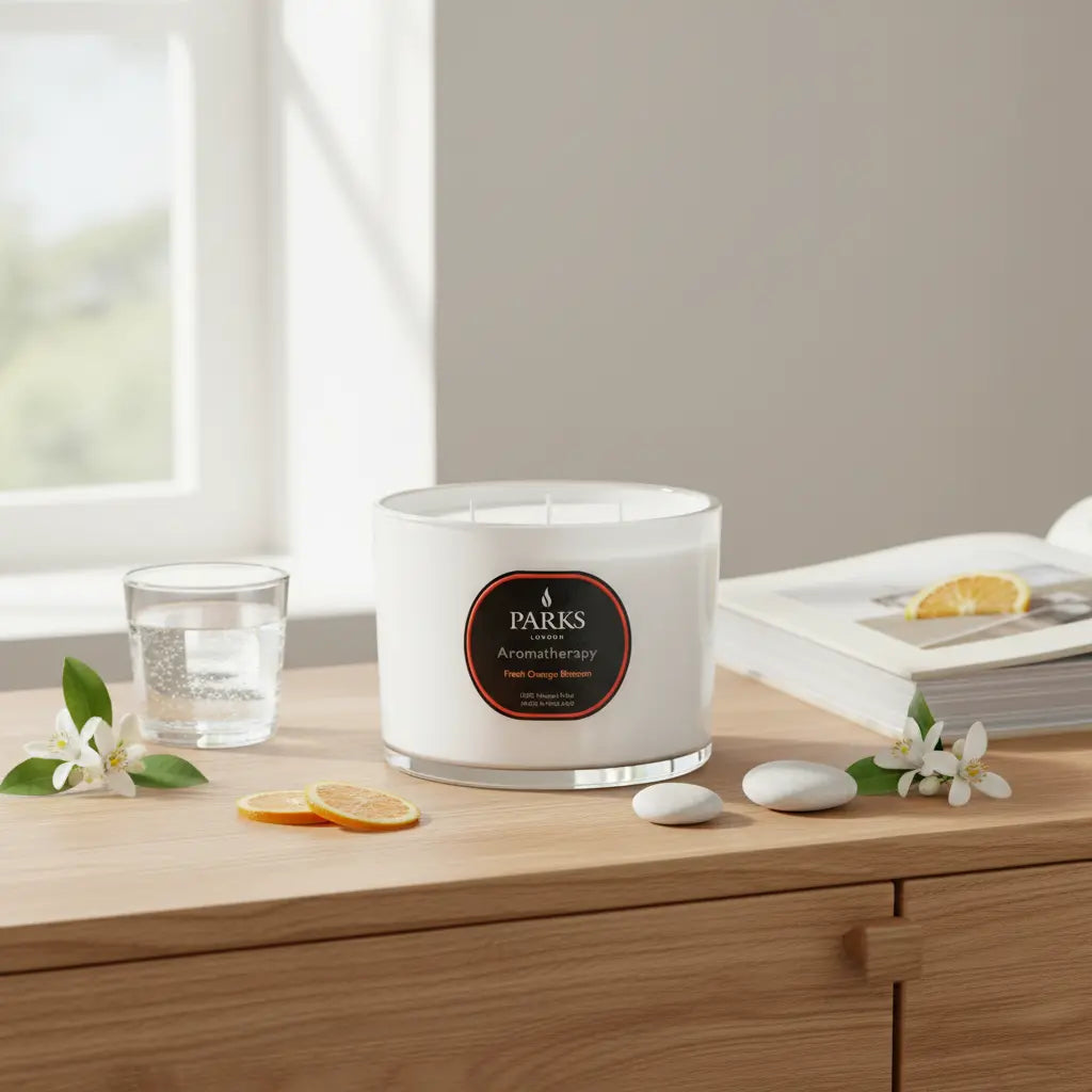 Fresh Orange Blossom 3 Wick Candle