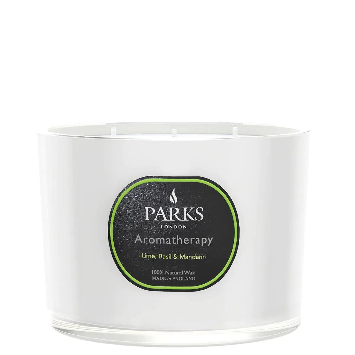 Lime, Basil & Mandarin 3 Wick Candle Parks Candles