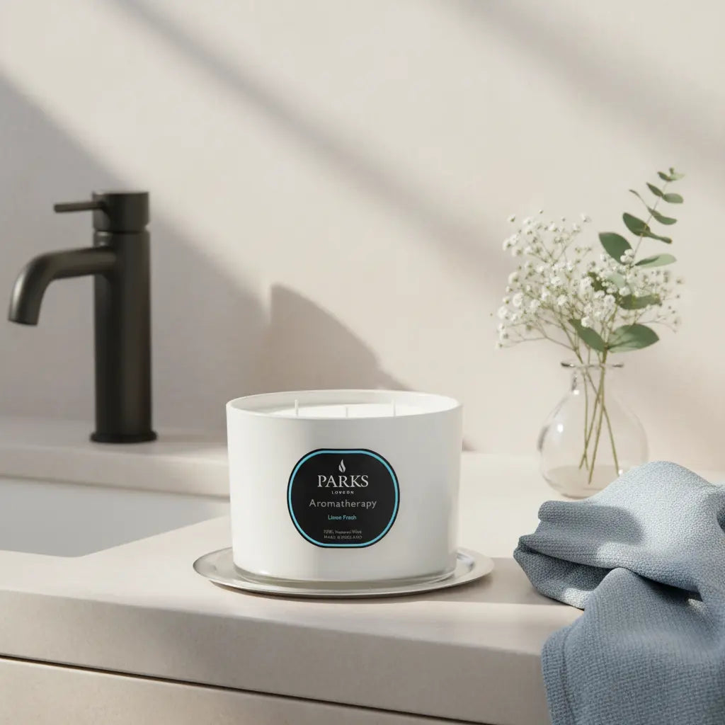 Linen Fresh 3 Wick Candle