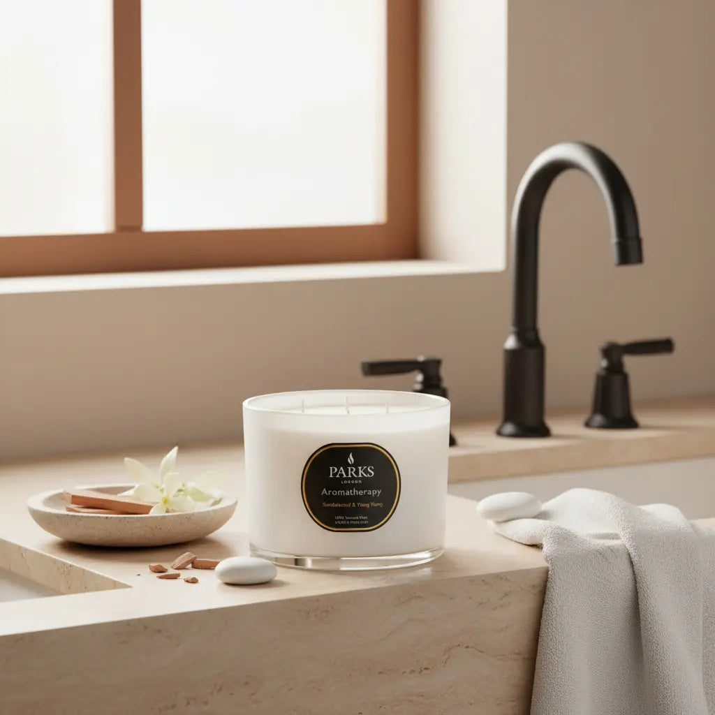 Sandalwood & Ylang Ylang 3 Wick Candle