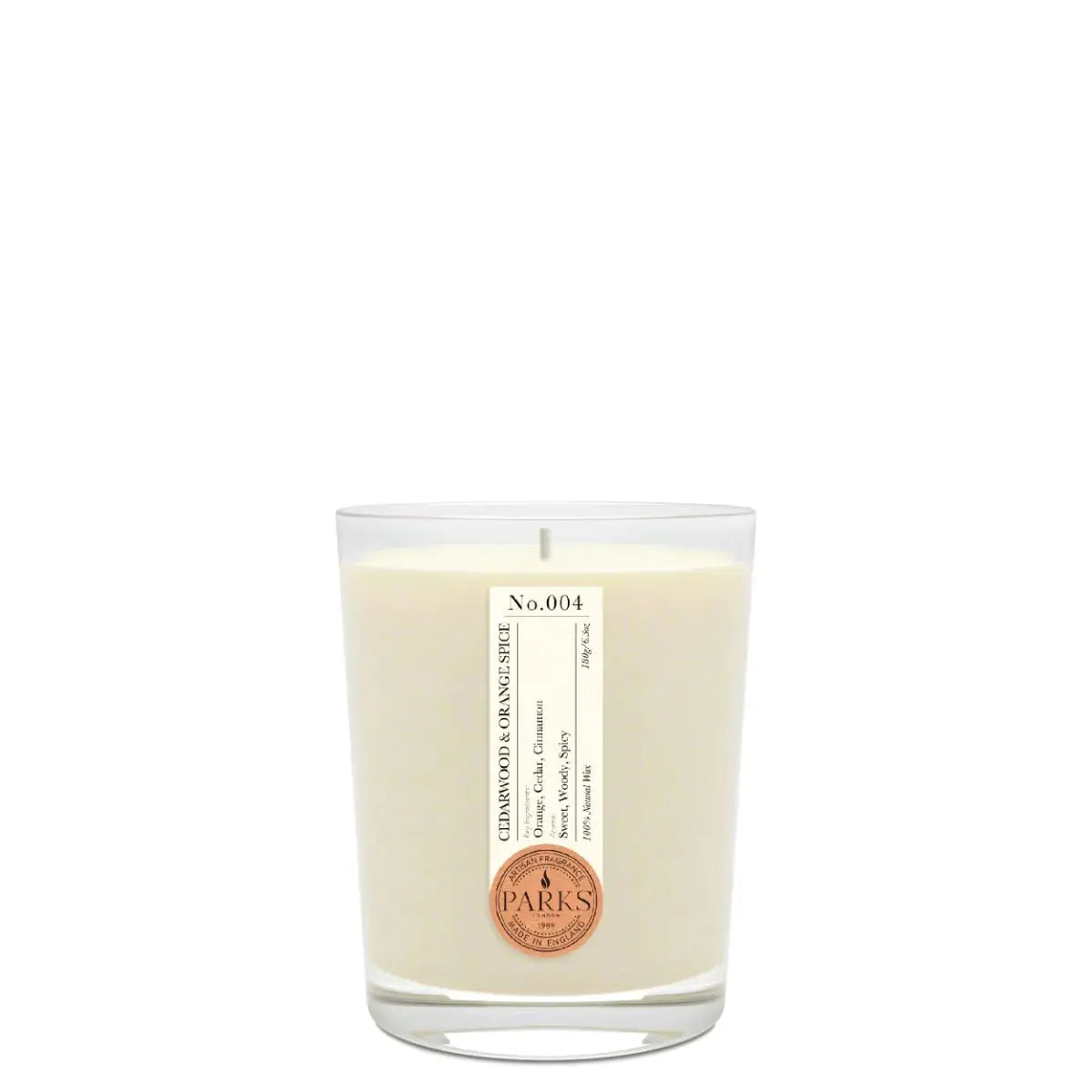 Cedarwood & Orange Spice Candle — 180g