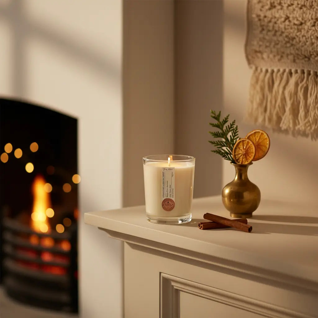 Cedarwood & Orange Spice Candle — 180g
