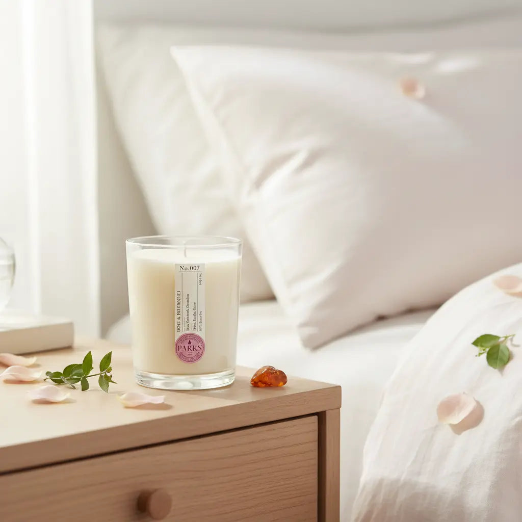 Rose & Patchouli Candle — 180g