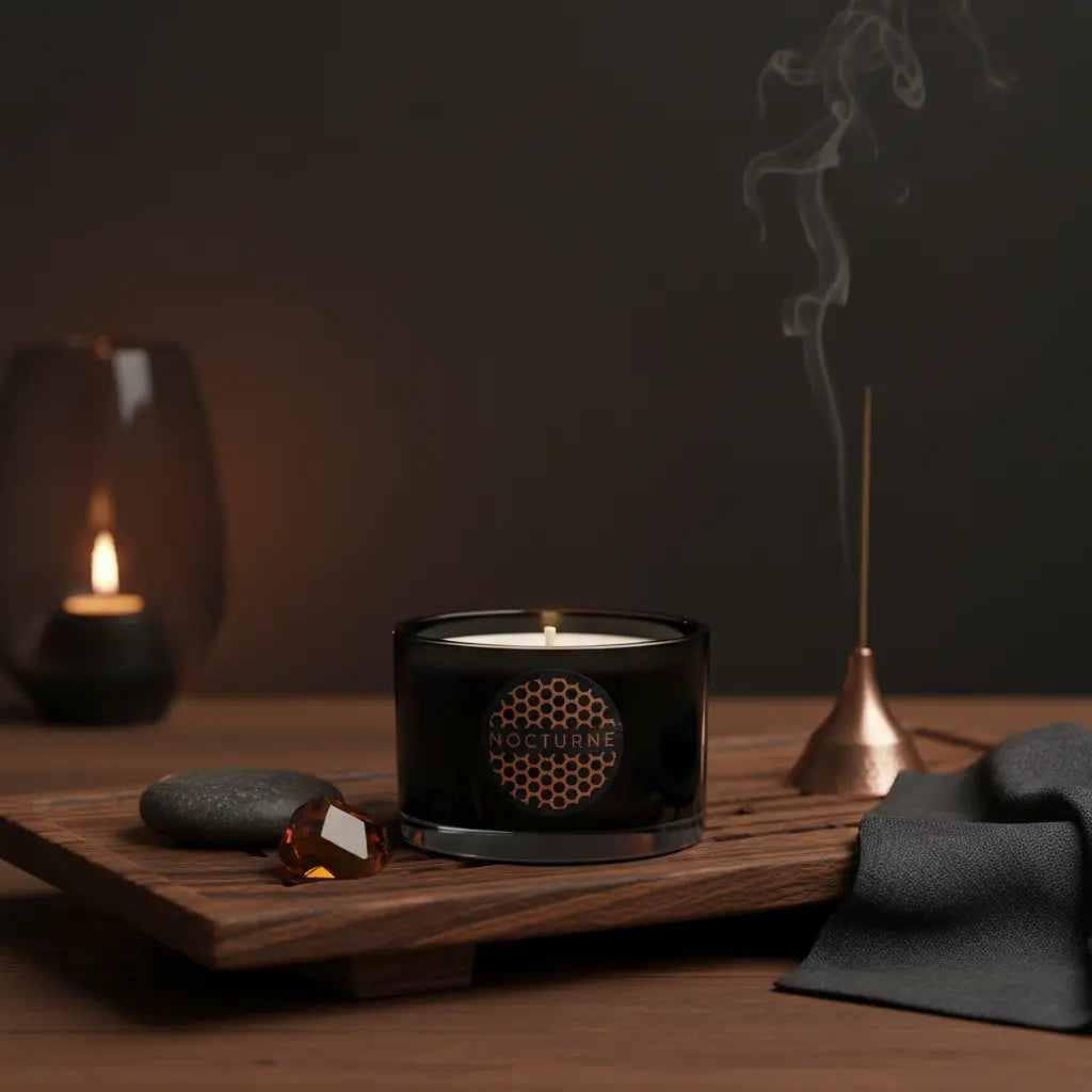 Nocturne Amber Travel Candle Parks Candles