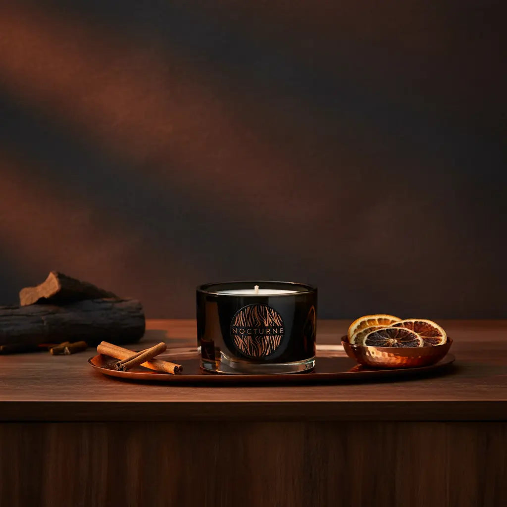 Nocturne Fireside Embers Travel Candle