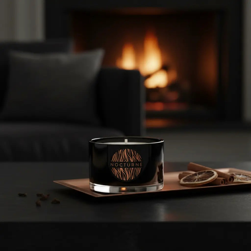 Nocturne Fireside Embers Travel Candle