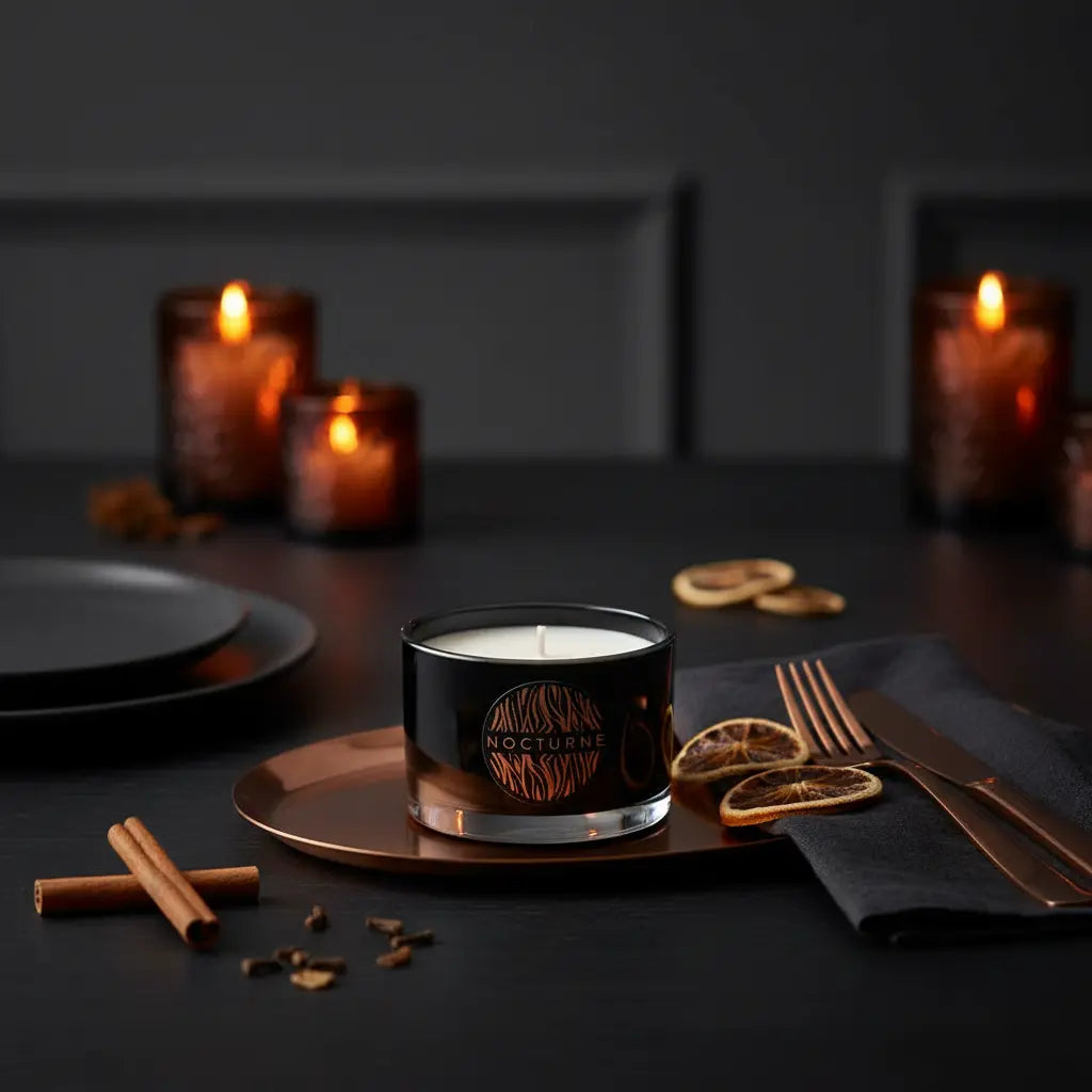 Nocturne Fireside Embers Travel Candle