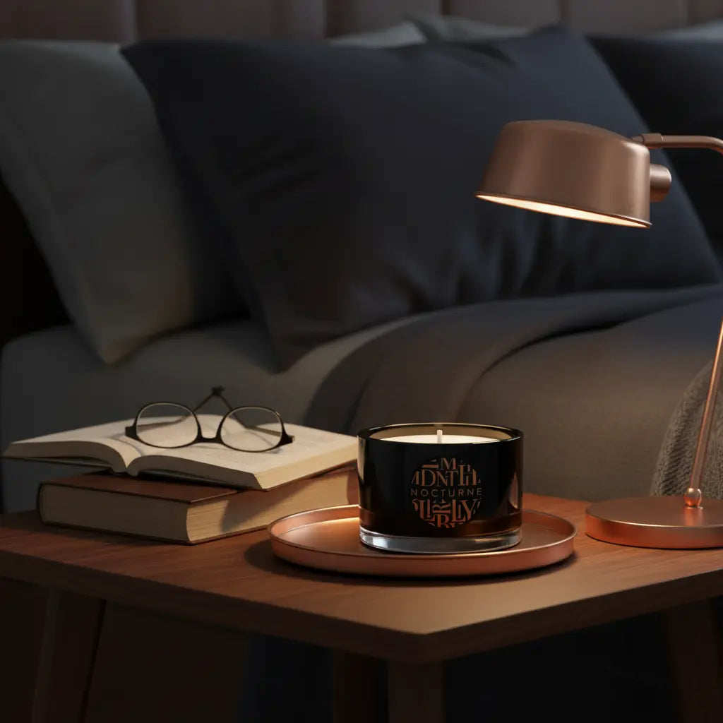 Nocturne Midnight Library Travel Candle
