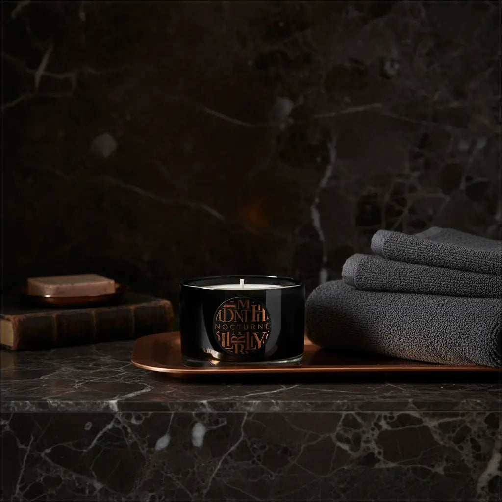 Nocturne Midnight Library Travel Candle