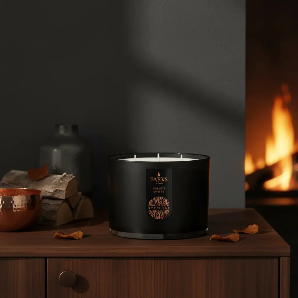 Fireside Embers 3 Wick Candle
