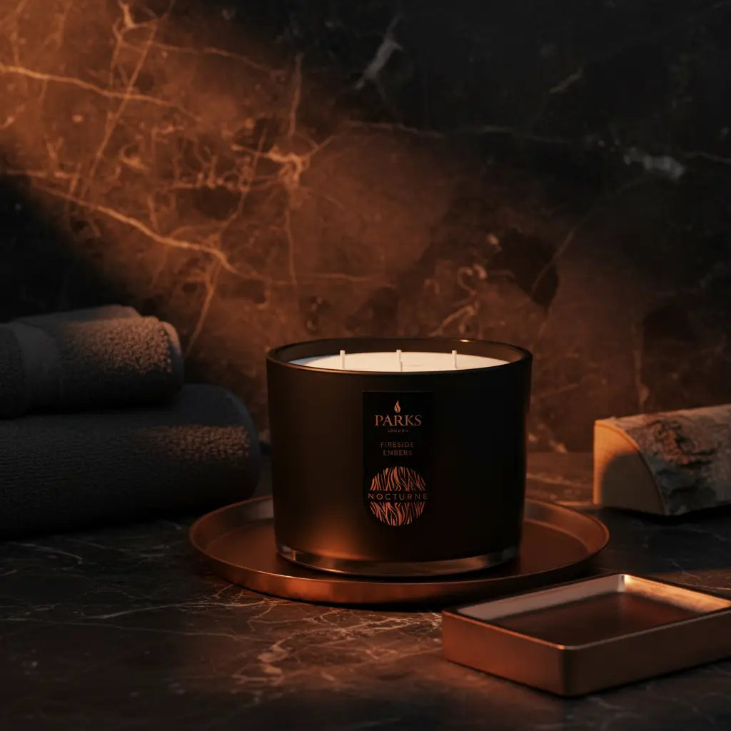 Fireside Embers 3 Wick Candle
