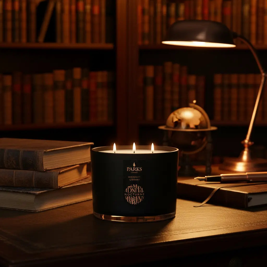 Midnight Library 3 Wick Candle