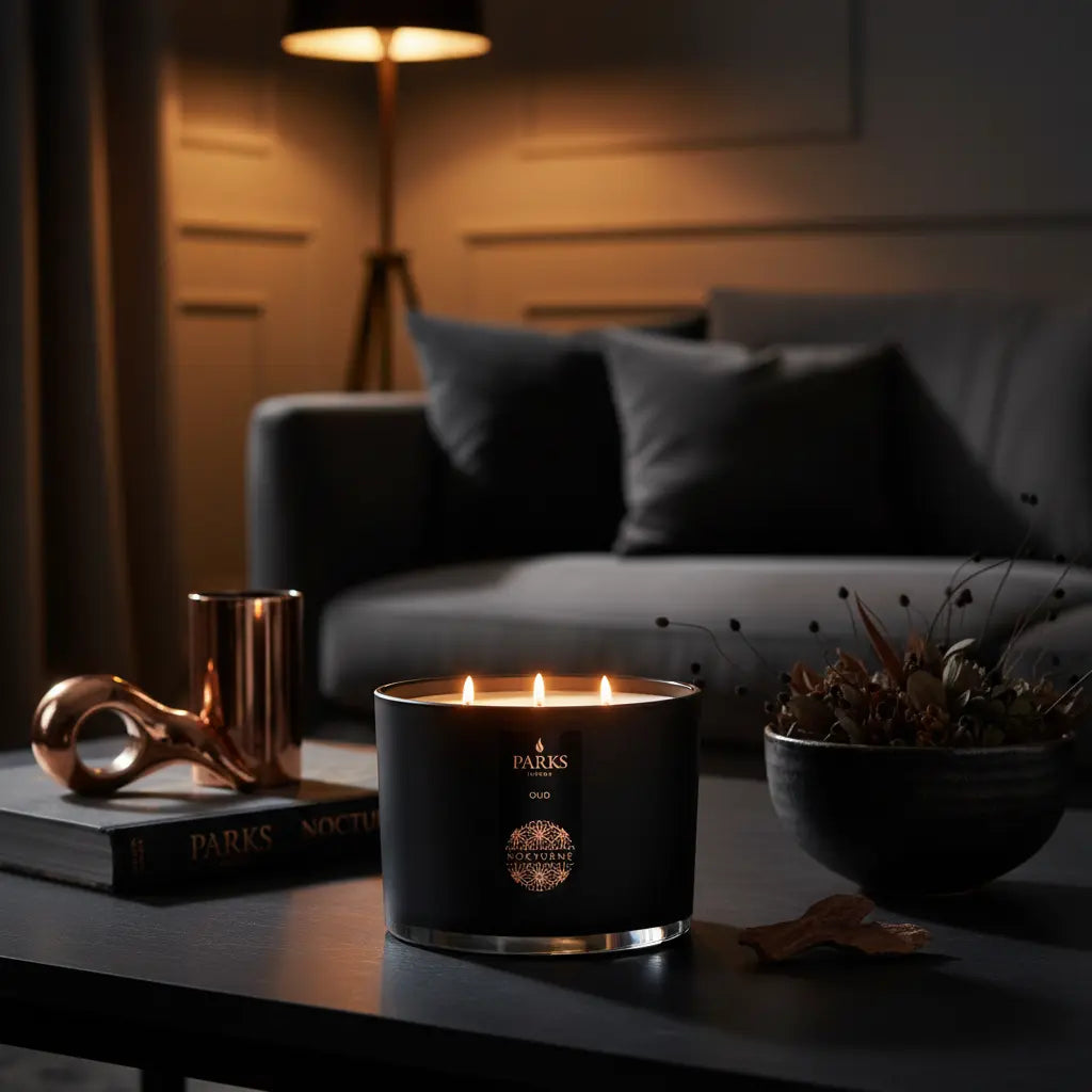 Oud 3 Wick Candle