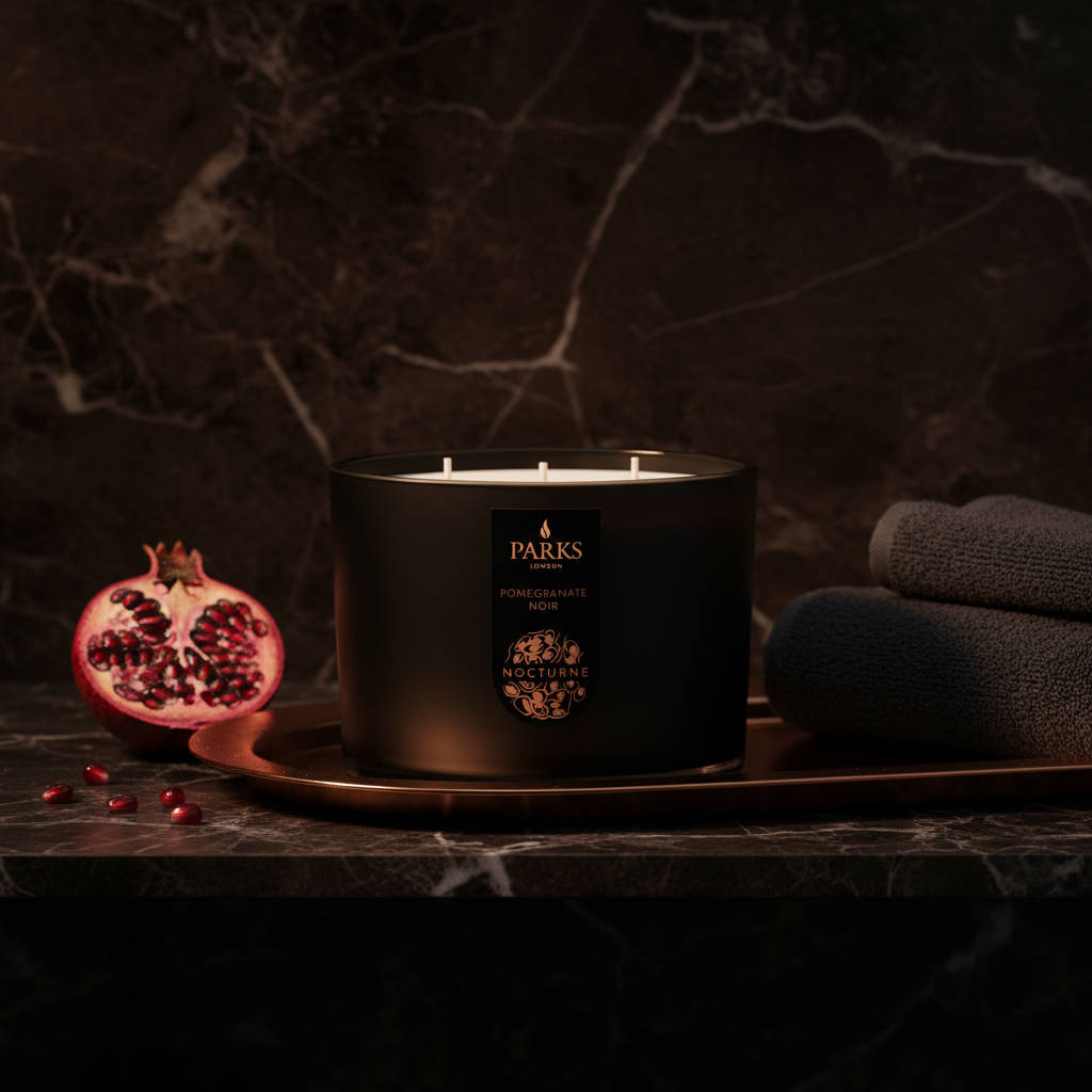 Pomegranate Noir 3 Wick Candle