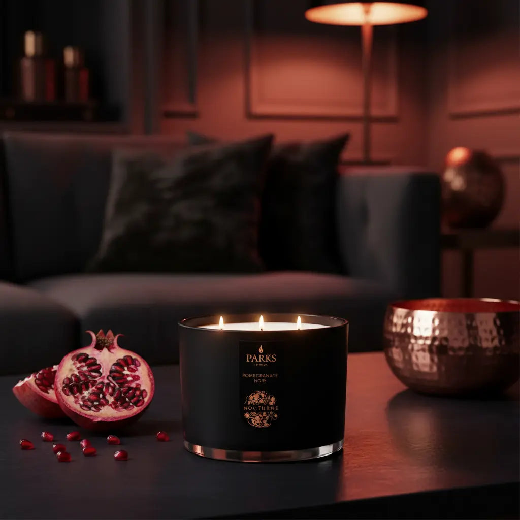 Pomegranate Noir 3 Wick Candle