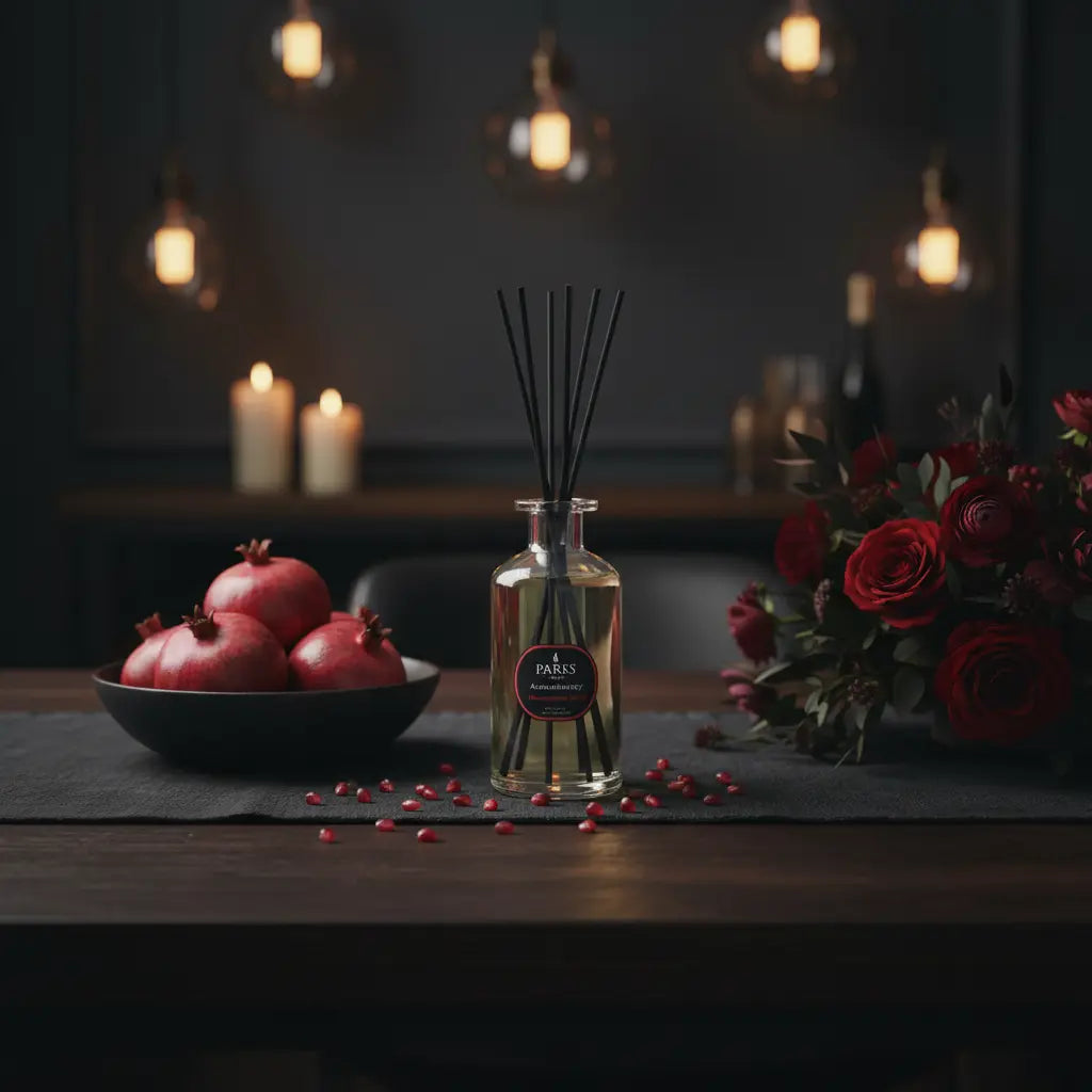 Pomegranate Noir Reed Diffuser — 220ml Parks Candles