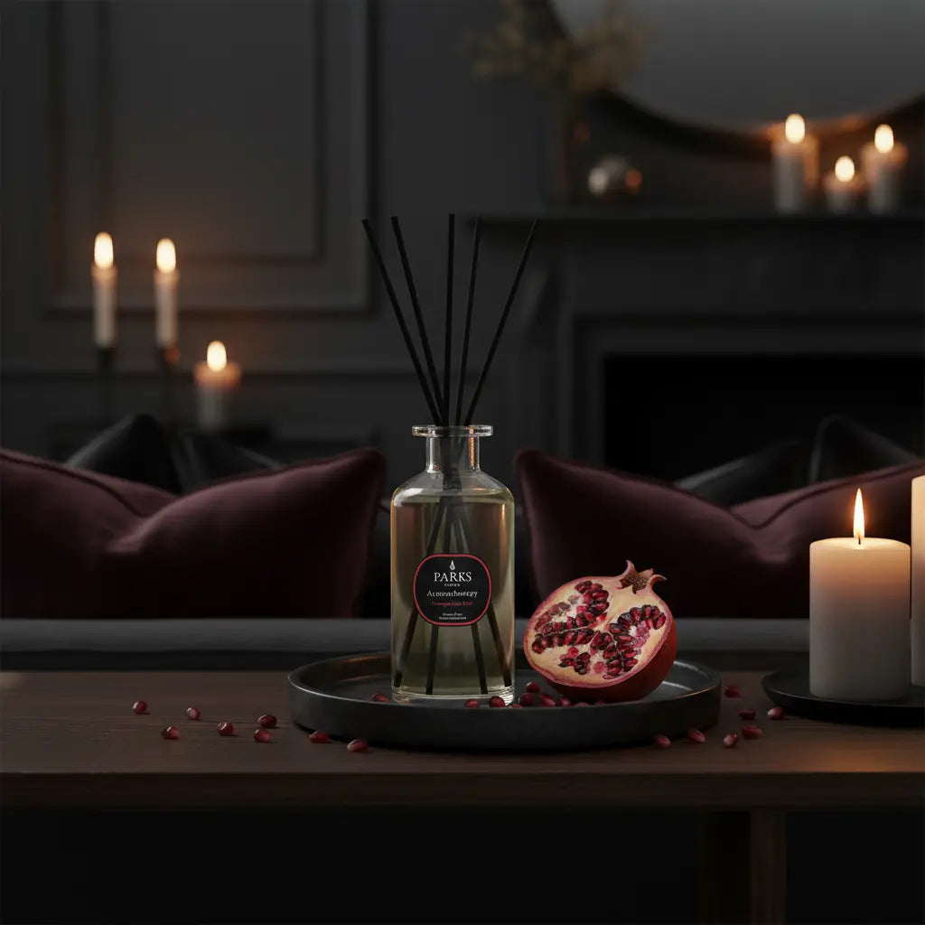 Pomegranate Noir Reed Diffuser — 220ml Parks Candles