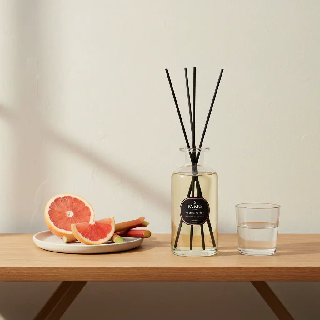 Rhubarb & Pink Grapefruit Reed Diffuser — 220ml