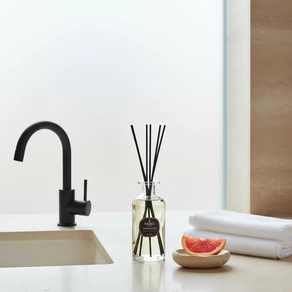 Rhubarb & Pink Grapefruit Reed Diffuser — 220ml