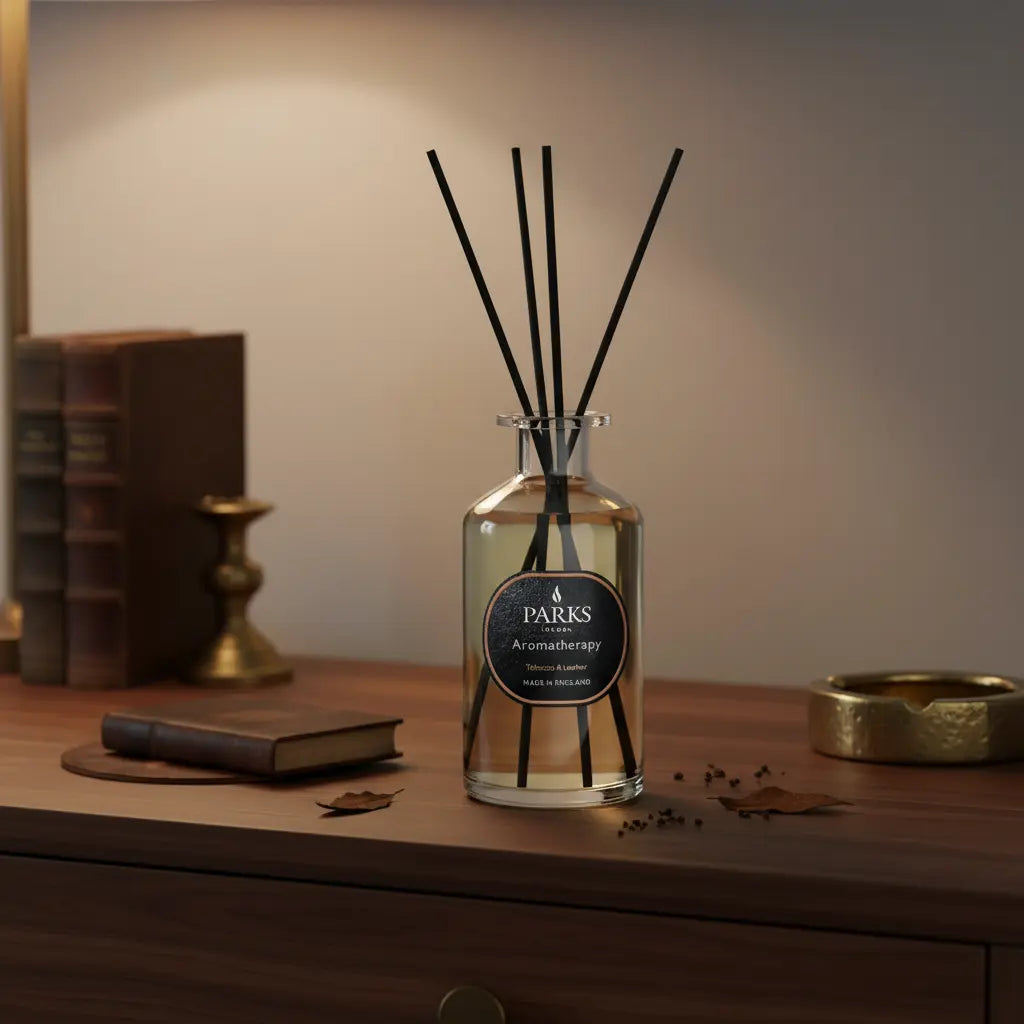 Tobacco & Leather Reed Diffuser — 220ml