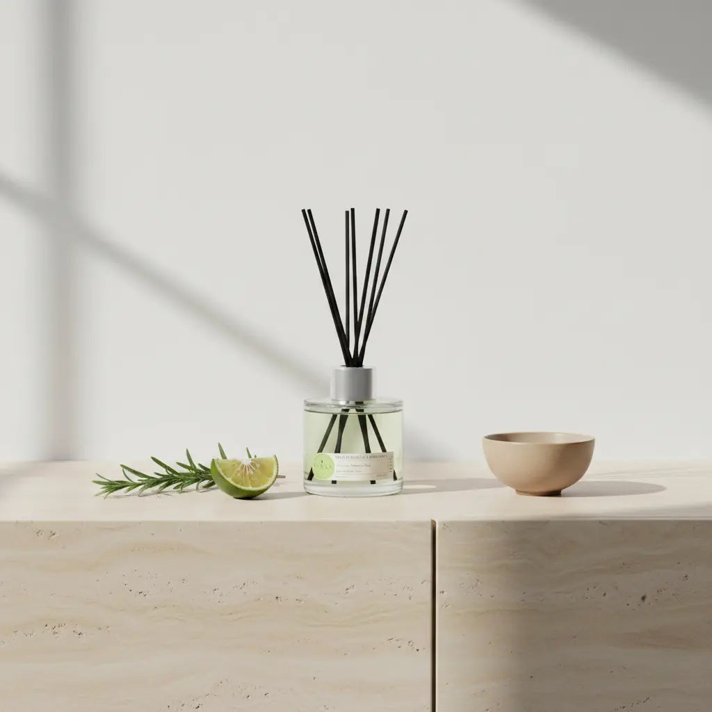 Wild Rose & Bergamot Reed Diffuser — 100ml