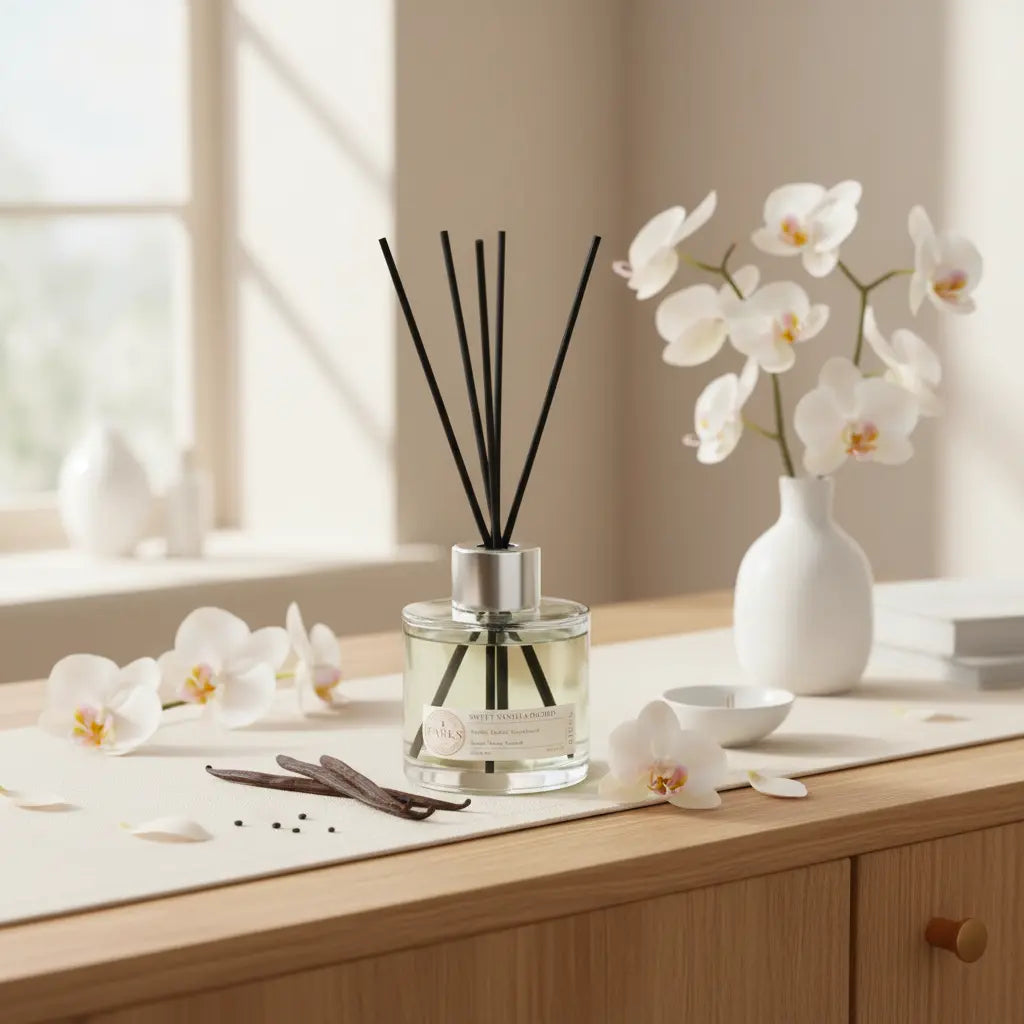 Sweet Vanilla Orchid Reed Diffuser — 100ml