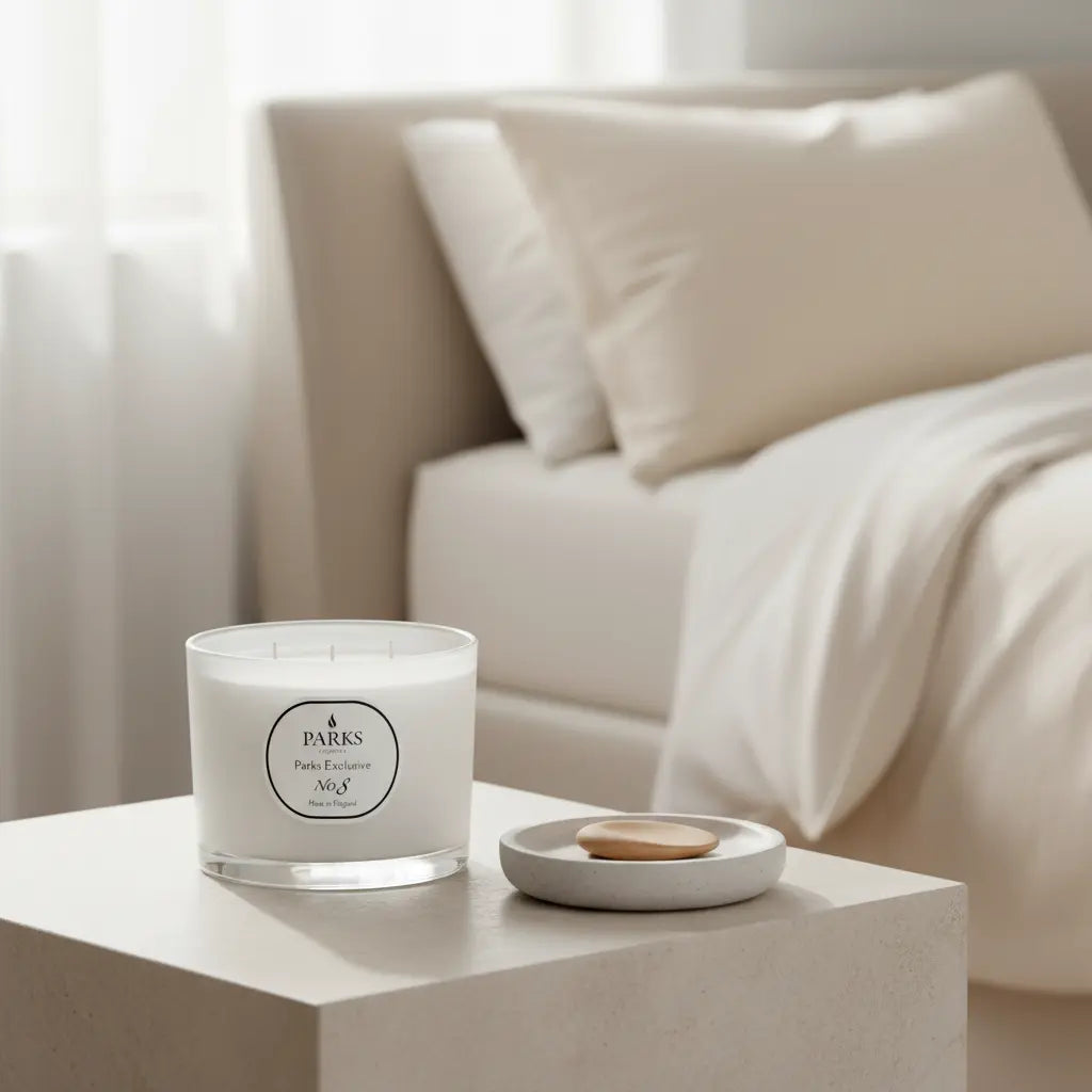 No. 8 – Feu de Bois 3 Wick Candle